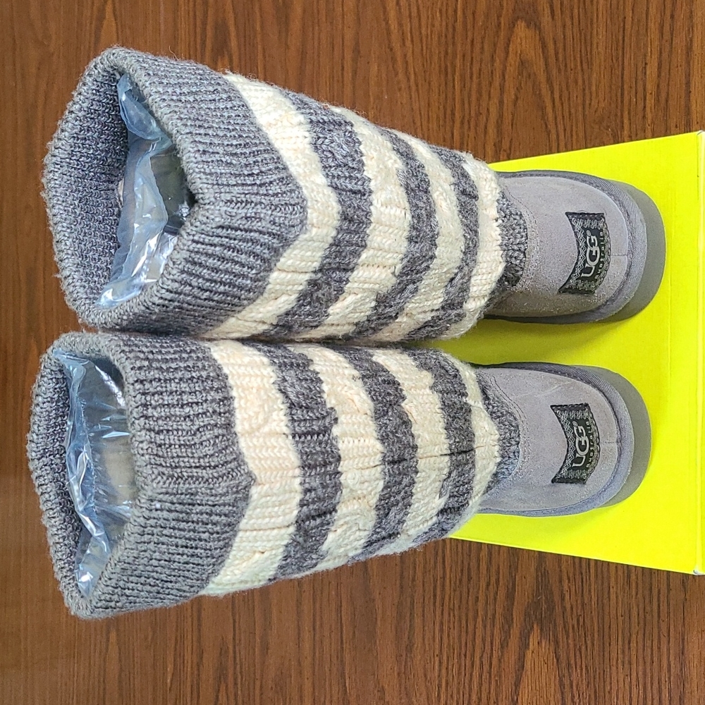 UGG Knit Tall Boots - Picture 4 of 8